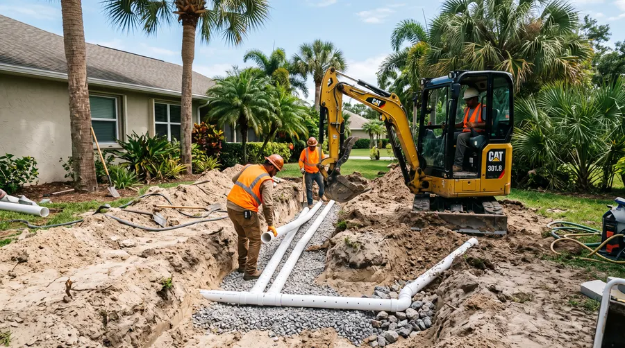 Drain Field Inspection & Maintenance